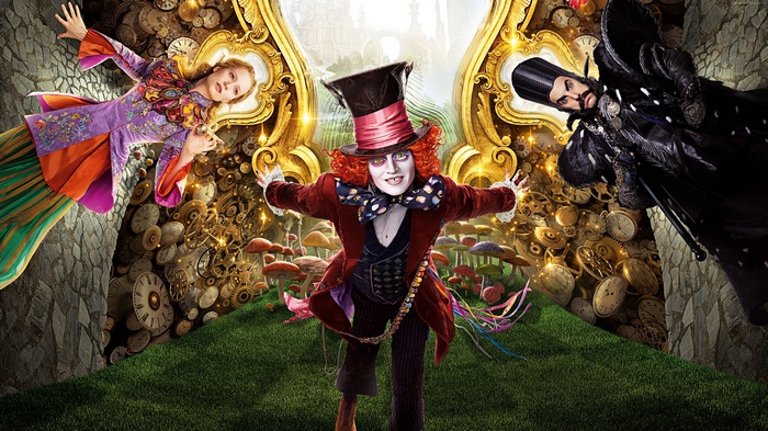 Alice Through the Looking Glass with Johnny Depp