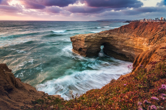 5k wallpaper, 4k, sea, California, sunset, Corona Del Mar, USA, sunrise, travel, tourism, Best Beaches in the World