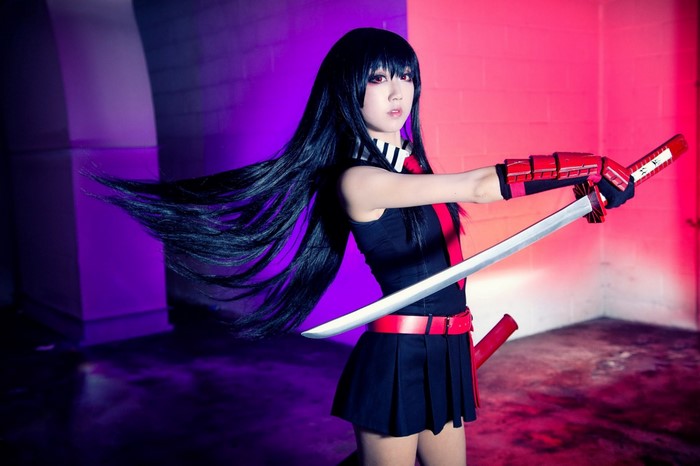 Akame from Akame ga Kill Cosplay with Sword
