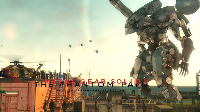 Metal Gear Solid V The Phantom Pain: Metal Gear Mech and Helicopters