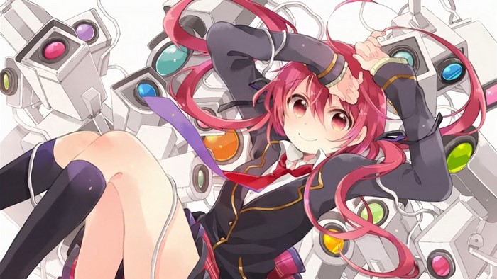 Sakurada Akane from Joukamachi no Dandelion with cameras