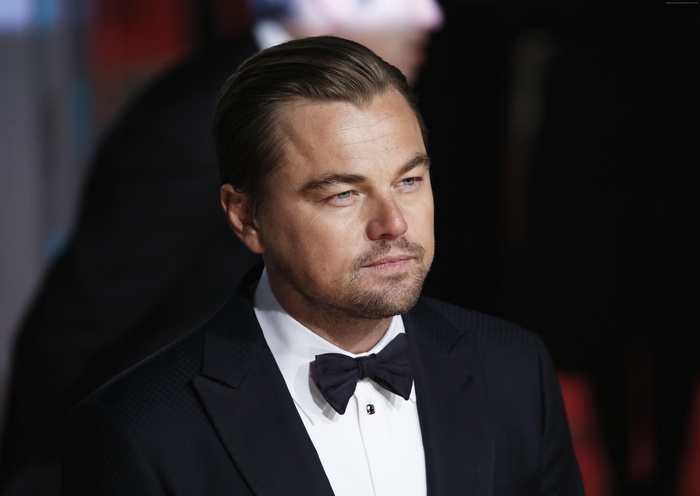 Leonardo DiCaprio in a tuxedo