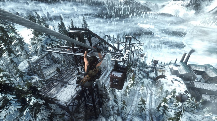 Lara Croft in Rise of the Tomb Raider