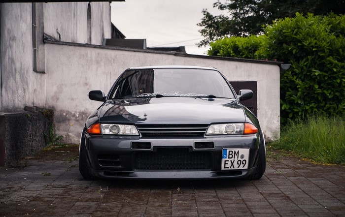 Nissan Skyline R32 GT-R JDM sports car in Germany