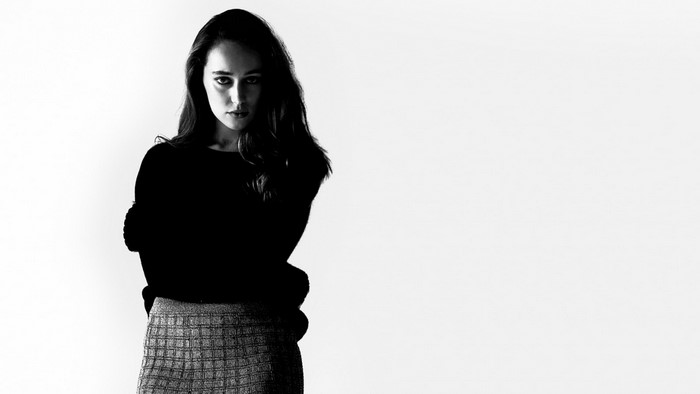 Alycia Debnam Carey in Monochrome Portrait