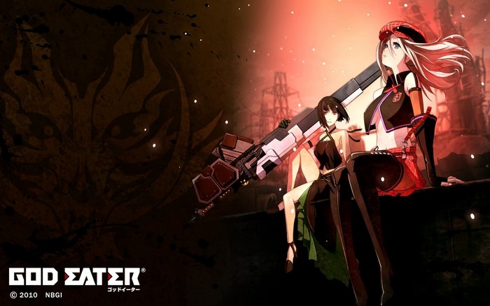 Alisa Ilinichina Amiella and Sakuya Tachibana from God Eater