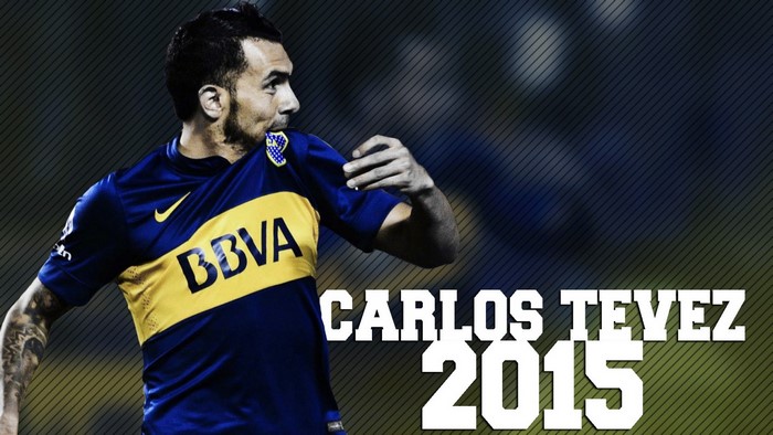 Carlos Tevez of Boca Juniors 2015