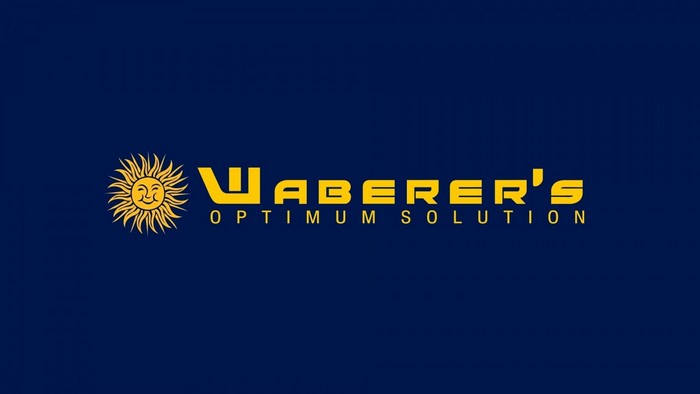 Waber's Optimum Solution logo with sun icon