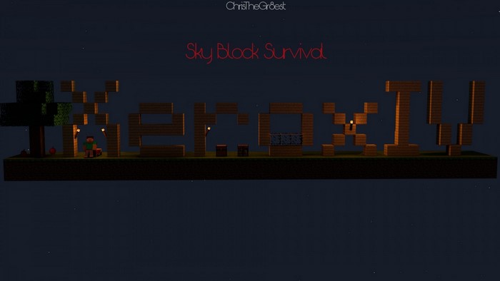 Minecraft Sky Block Survival logo by ChrisTheGroest