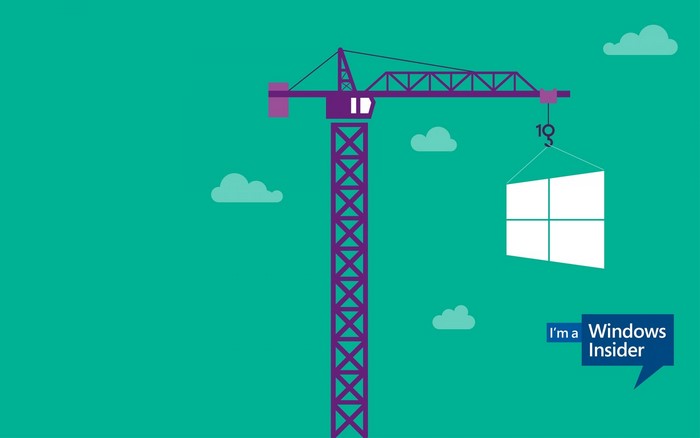 Windows Insider Crane Building Windows Logo