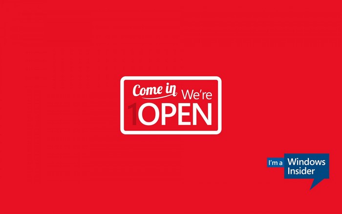 Windows 10 Open Sign