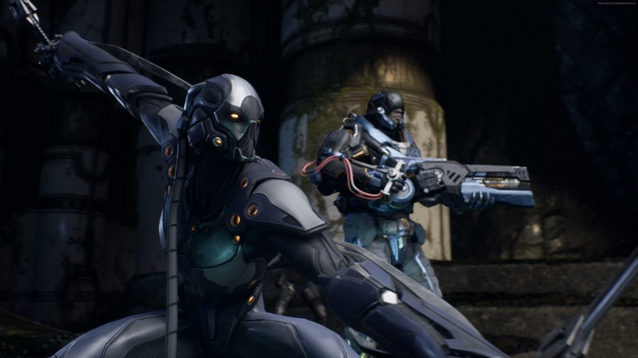 Characters from Paragon MOBA game