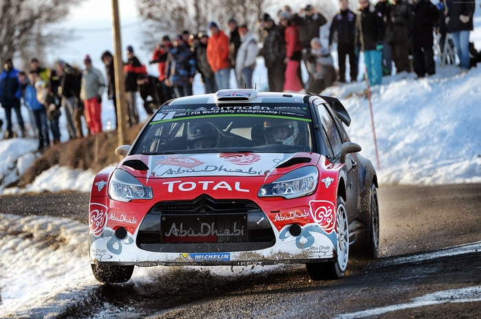 Citroen DS3 WRC Abu Dhabi Total Rally Car
