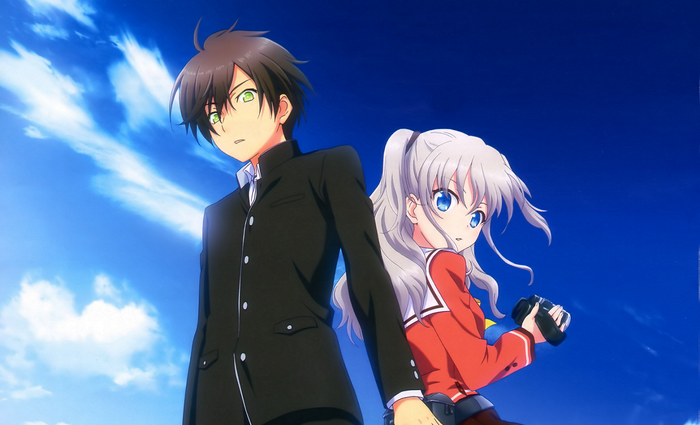 Nao Tomori and Yuu Otosaka from Charlotte