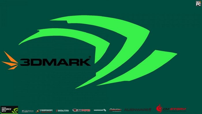 Nvidia 3DMark Logo with Sponsor Logos