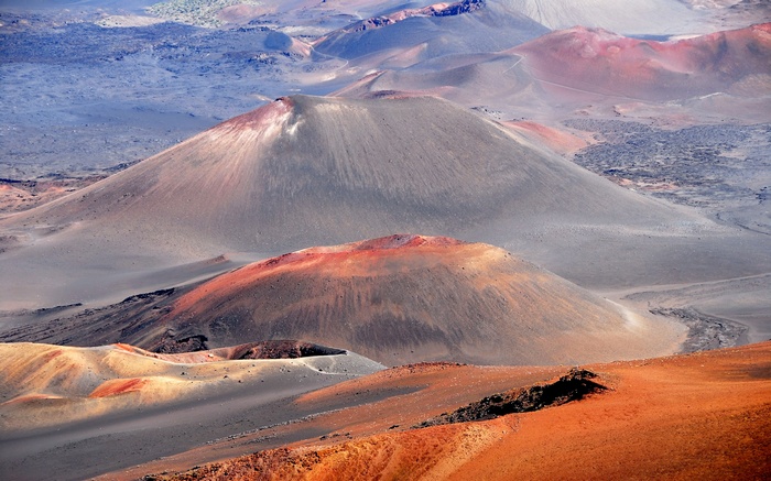 Volcanic Craters Landscape