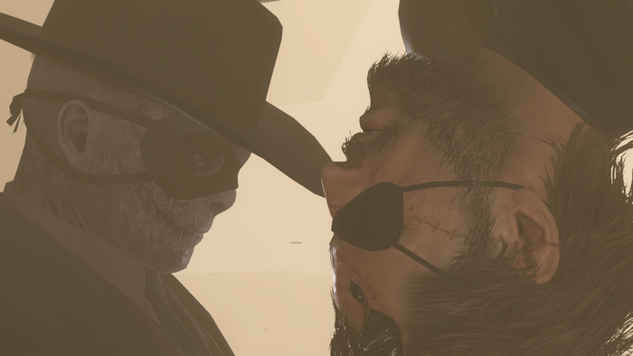 Skull Face and Venom Snake from Metal Gear Solid V