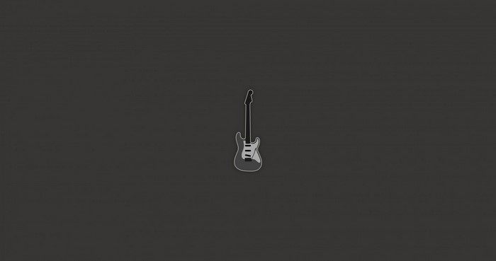 Simple illustration of a Fender Stratocaster electric guitar