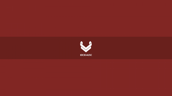 KROX MUSIC logo on a red background