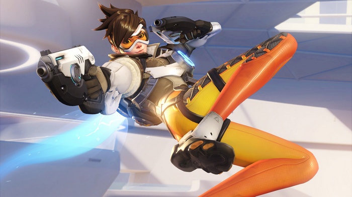 Tracer from Overwatch 4K