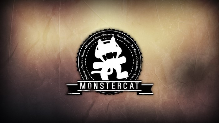 Monstercat logo with music genres