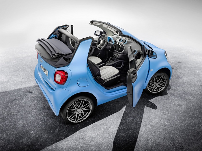 Blue Brabus Edition Smart Fortwo Cabrio