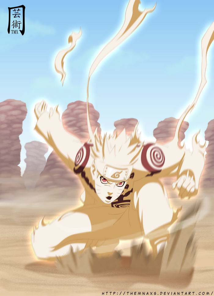 Naruto Uzumaki in Sage Mode from Naruto Shippuden