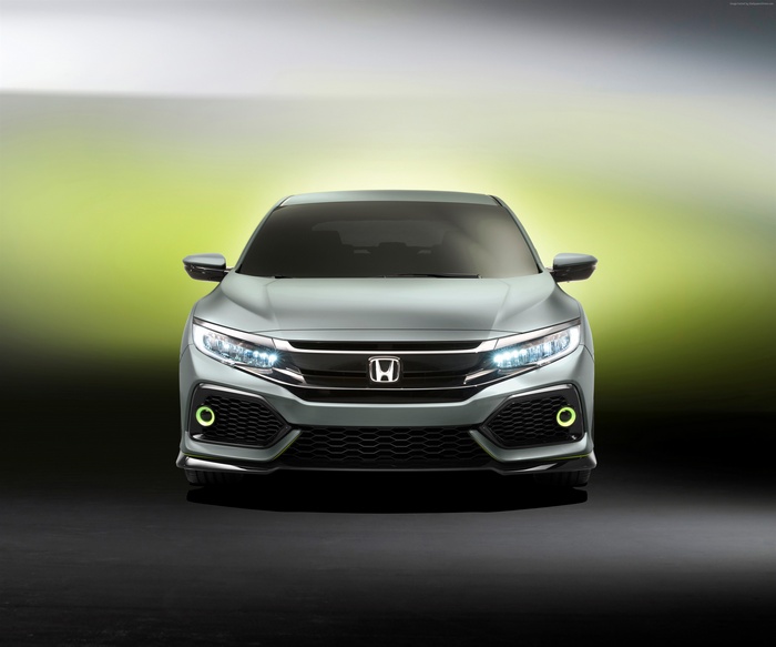 Honda Civic Hatchback Prototype at Geneva Auto Show 2016