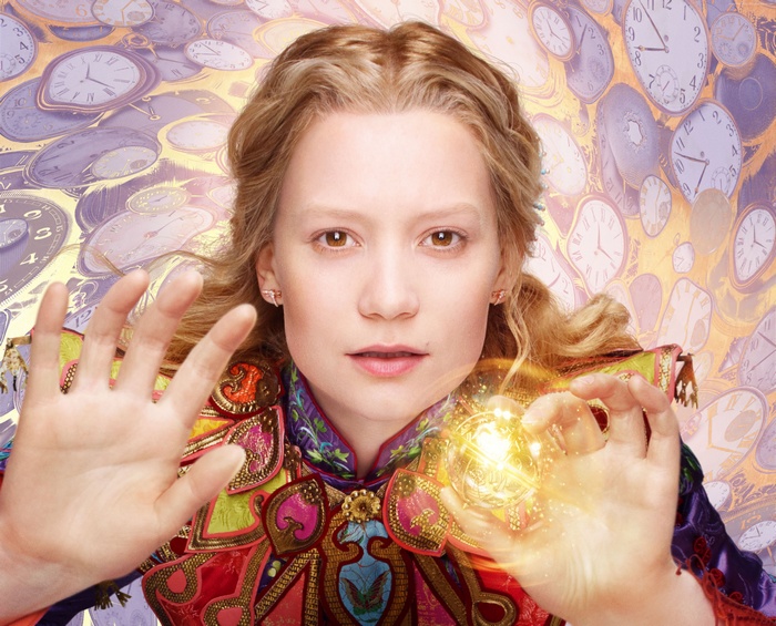 Mia Wasikowska as Alice in Alice Through the Looking Glass