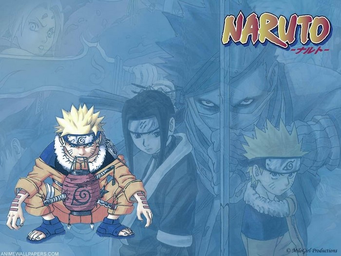 Naruto Uzumaki and Haku from Naruto