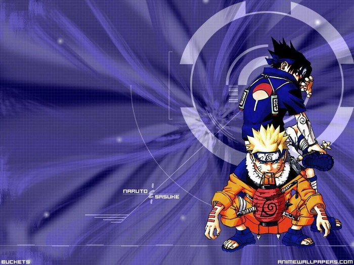 Naruto and Sasuke from Naruto Shippuden