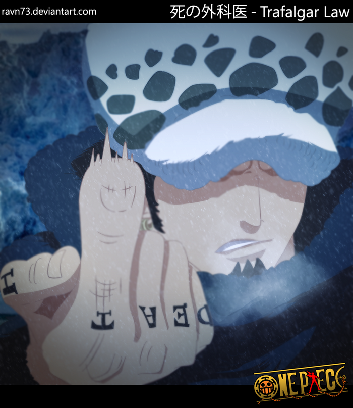 Trafalgar Law from One Piece illustration