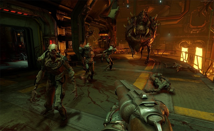 Doom 4 Sci Fi Horror Shooter