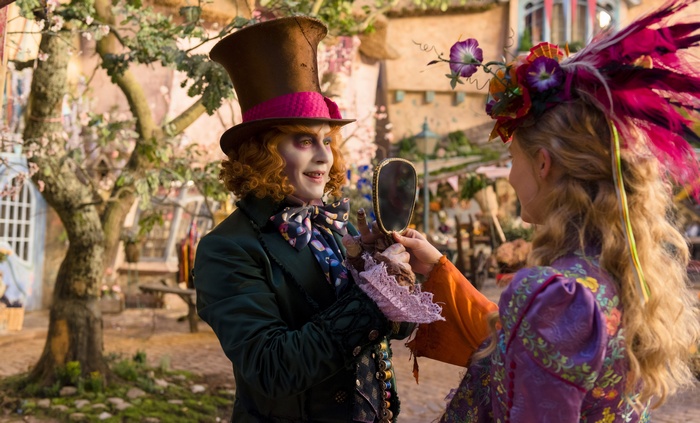 Mad Hatter and Alice from Alice Through the Looking Glass