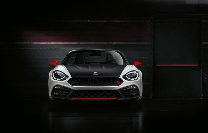 Fiat 124 Spider Abarth roadster at Geneva Auto Show 2016