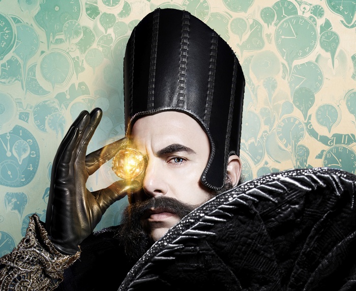 Time from Alice Through the Looking Glass