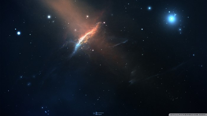 Space Nebula and Stars