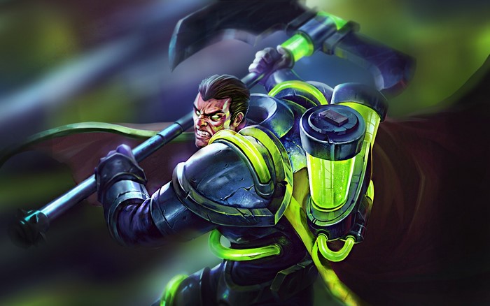 Darius from League of Legends Bioforge skin