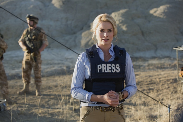 Margot Robbie as Tanya in Whiskey Tango Foxtrot