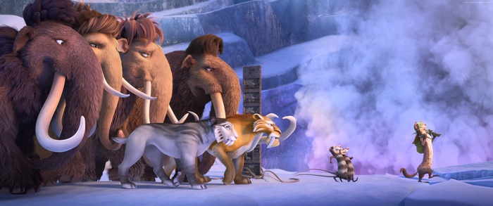 Mammoths, saber-toothed cats, and opossums in Ice Age