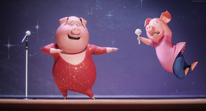 Rosita and Ash from Sing