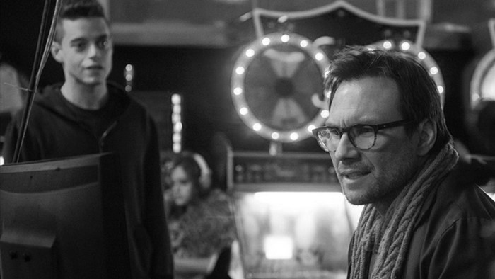 Elliot Alderson and Mr. Robot from Mr. Robot
