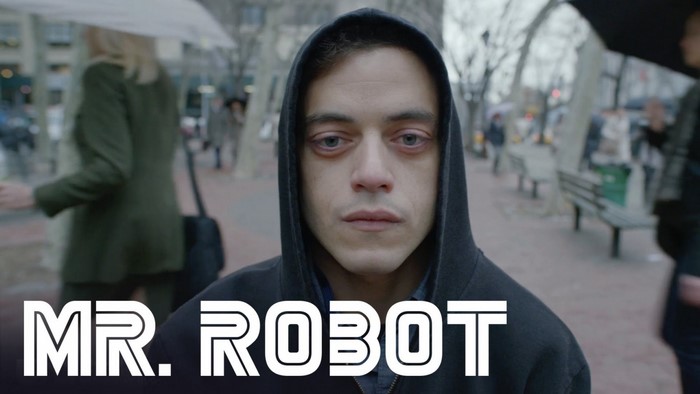 Mr. Robot TV Series Poster with Rami Malek