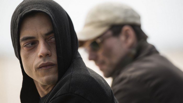 Elliot Alderson and Mr. Robot from Mr. Robot