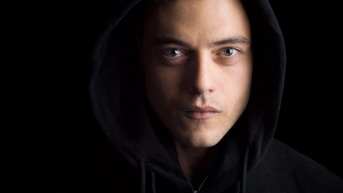 Rami Malek as Elliot Alderson from Mr. Robot