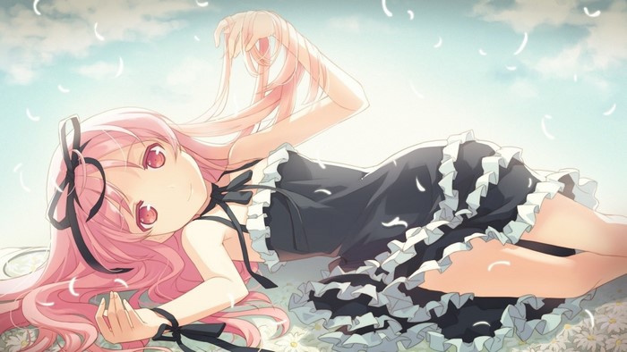 Himemiya Ruri from Garden visual novel