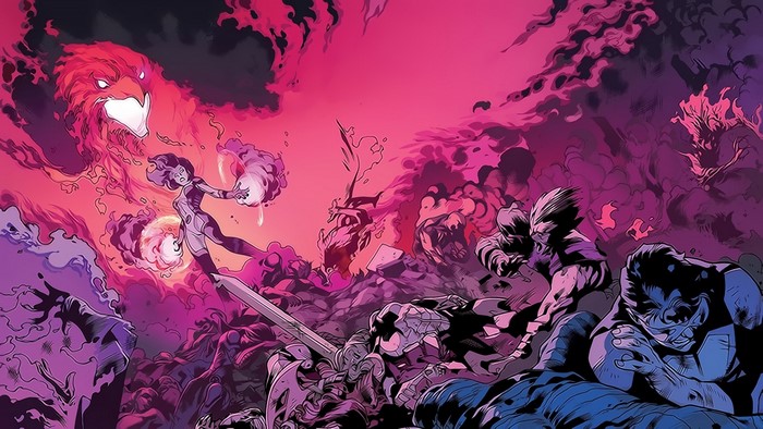 Jean Grey and Dark Phoenix from X-Men