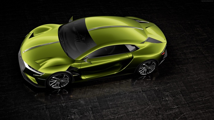 DS E-Tense electric concept car