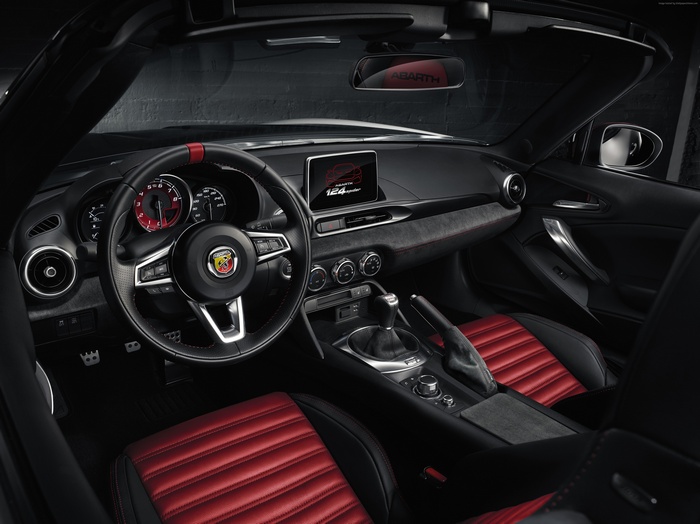 Fiat 124 Spider Abarth Interior