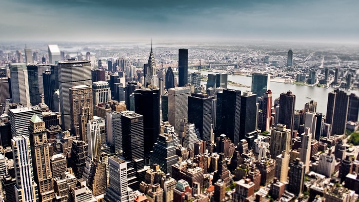 New York City Skyline with Chrysler Building